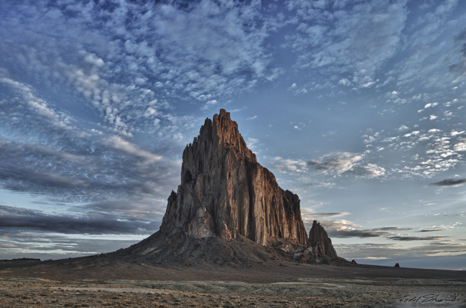 Shiprock at Sunrise