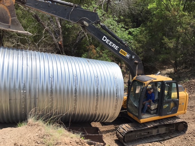 Right of Way Culvert Installation