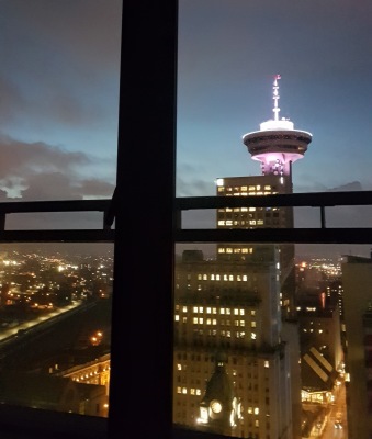 View from our Vancouver bedroom