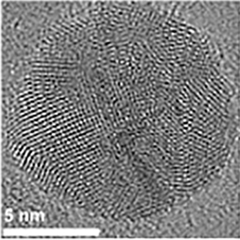 Standford Univerties Nanoparticle that show the atoms inside