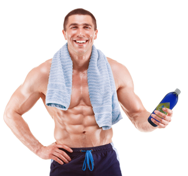 Athlete with High PPM Colloidal Gold