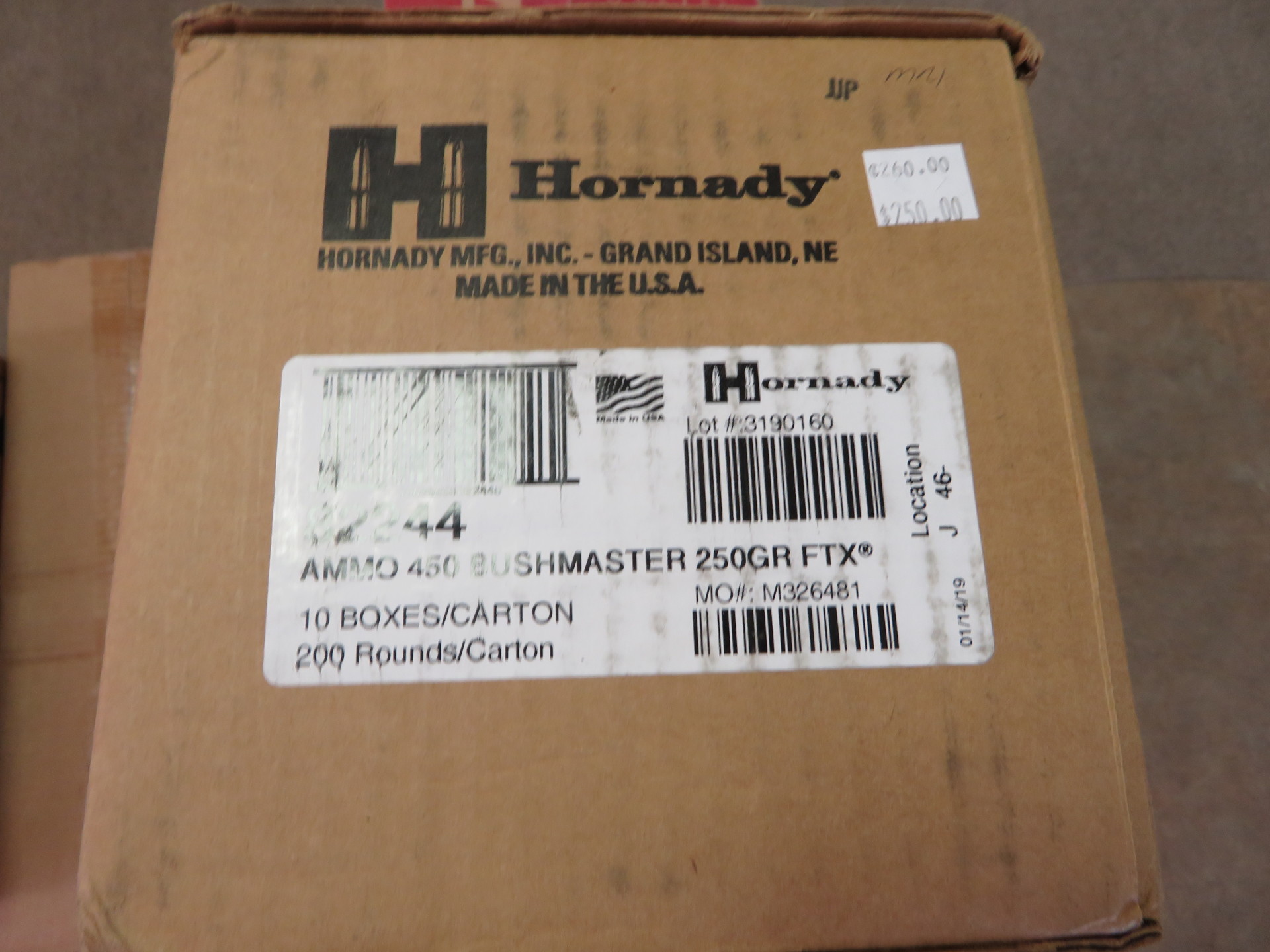 Hornady .450 bushmaster brass