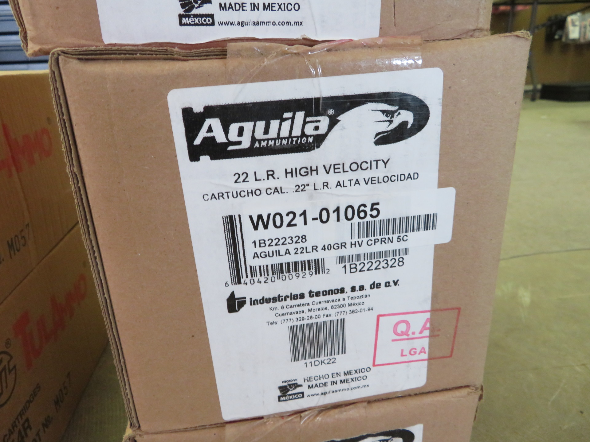 Aguila 22lr High Velocity 