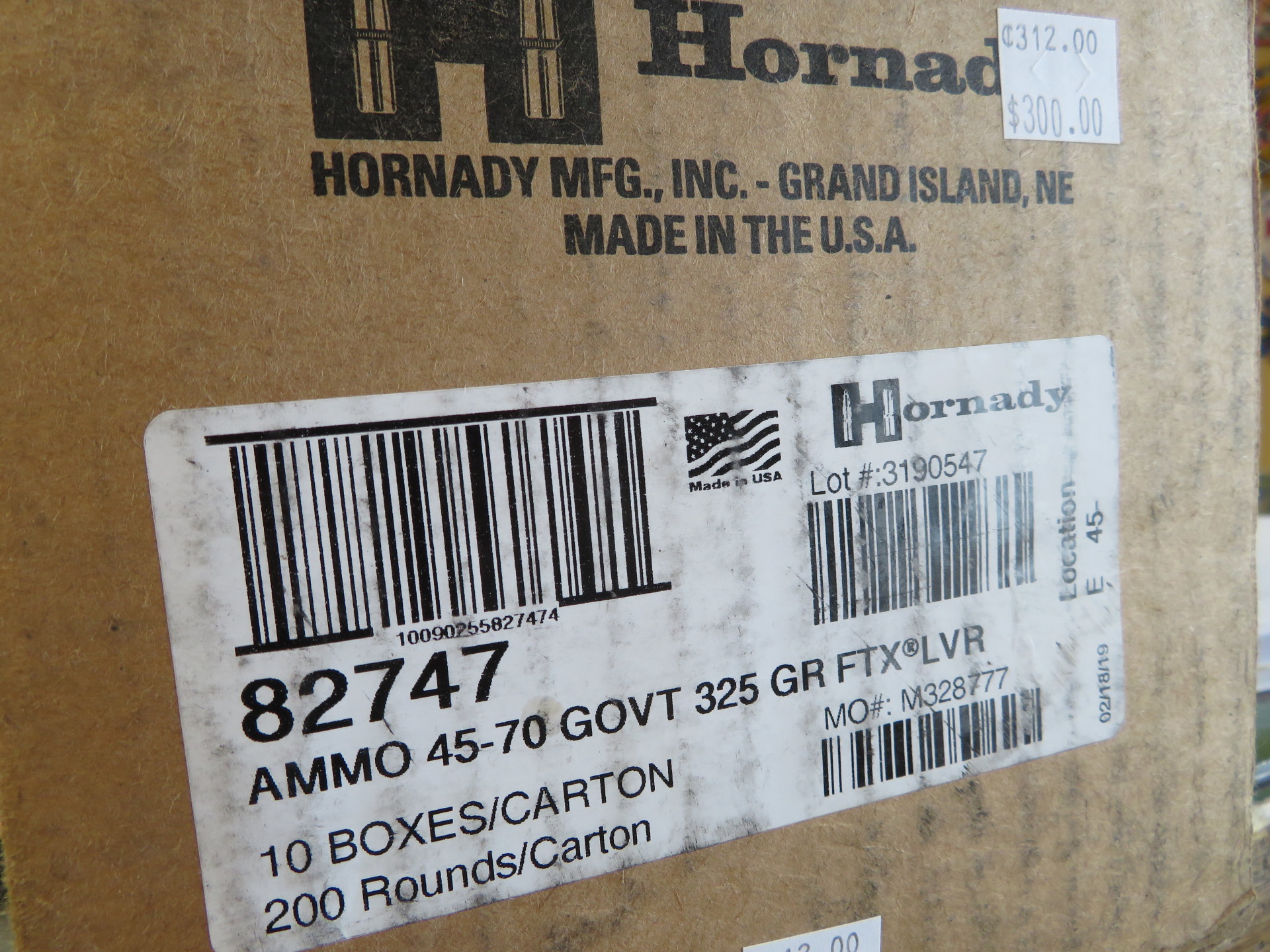 Hornady 45-70 