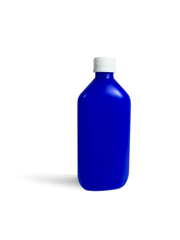 Frasco de 360 ml azul