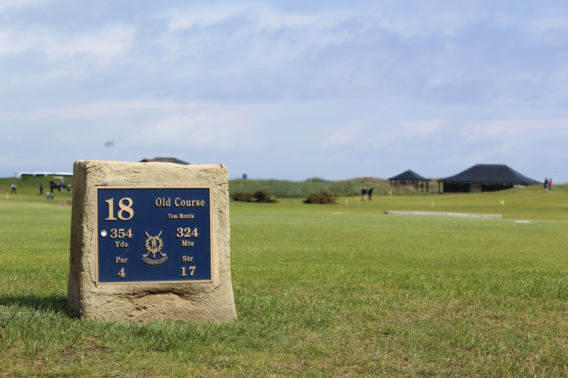 The 18th marker