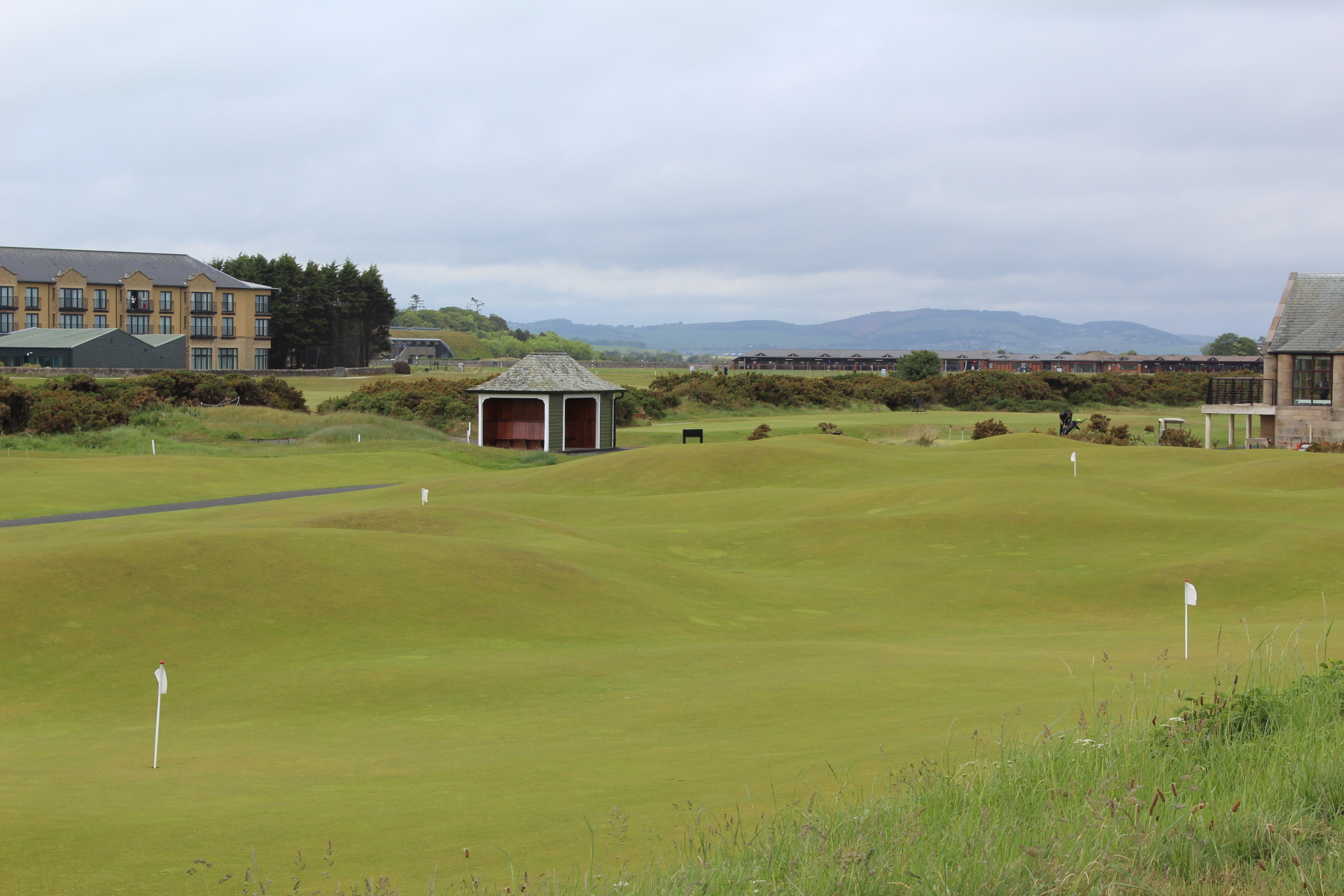 Practice greens