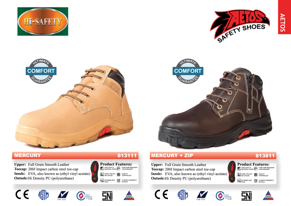 aetos safety shoes