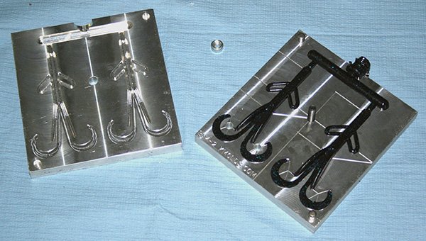 Fishing Lure Molds and Custom Aluminum Bait Molds For Hard