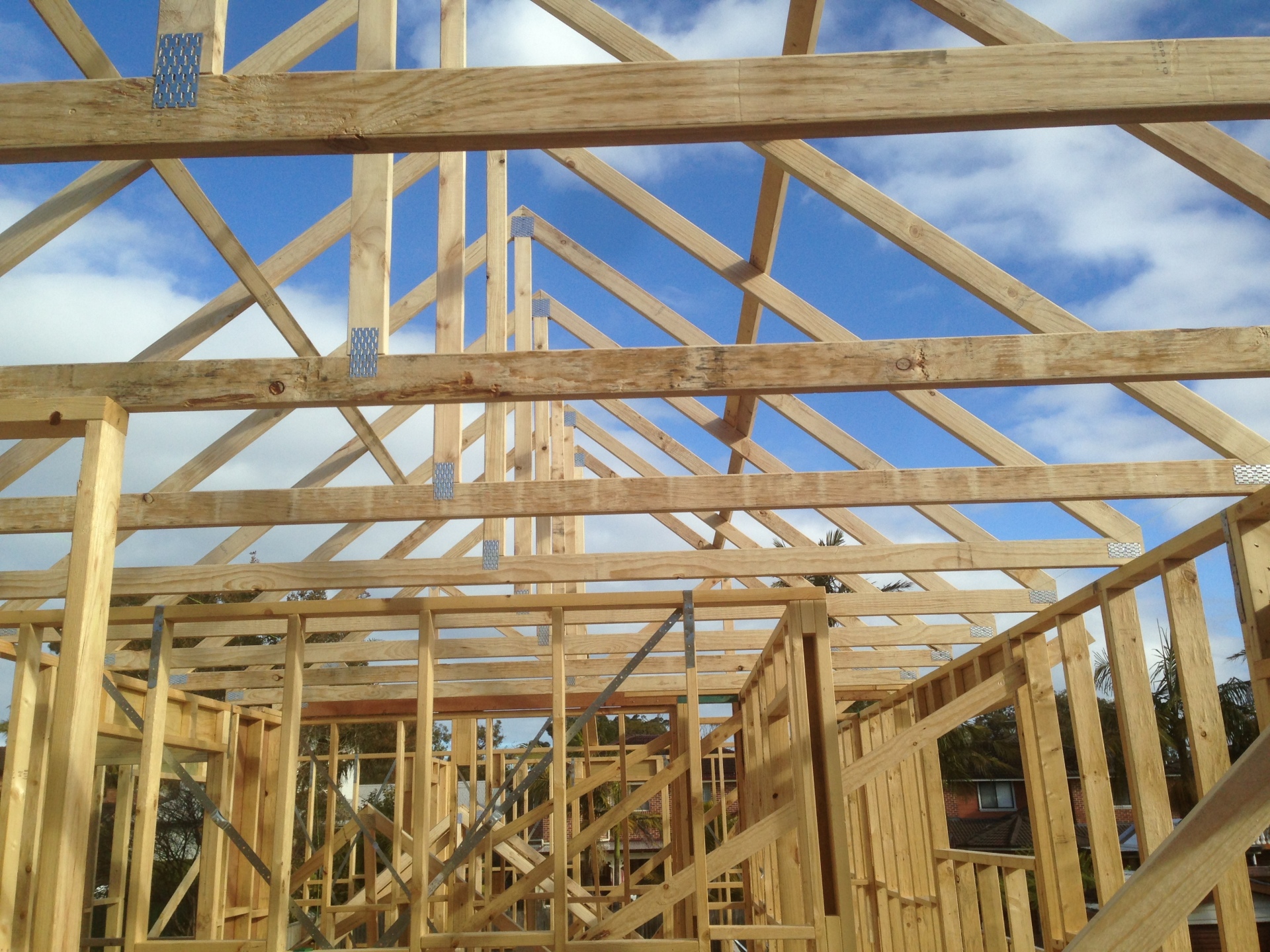 Timber Framework Begins