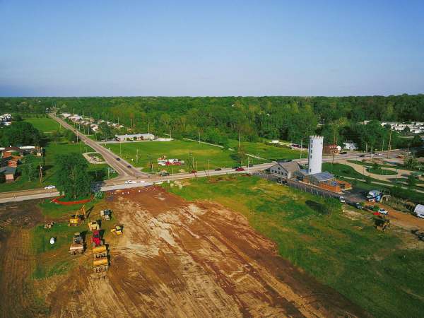 157 Business Park Development - Looking Southeast