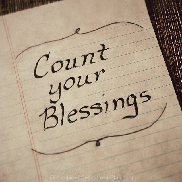 Count Your Blessings!