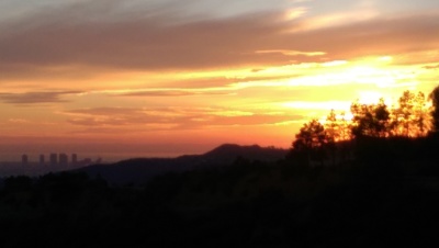 Sunset @ Griffith Park