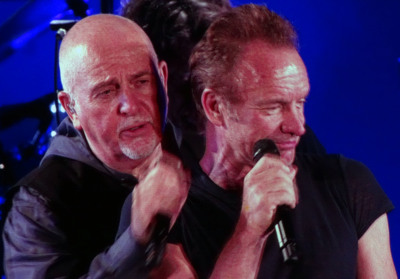 Sting and Peter Gabriel