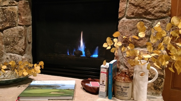 Avon Colorado Rental Fireplace
