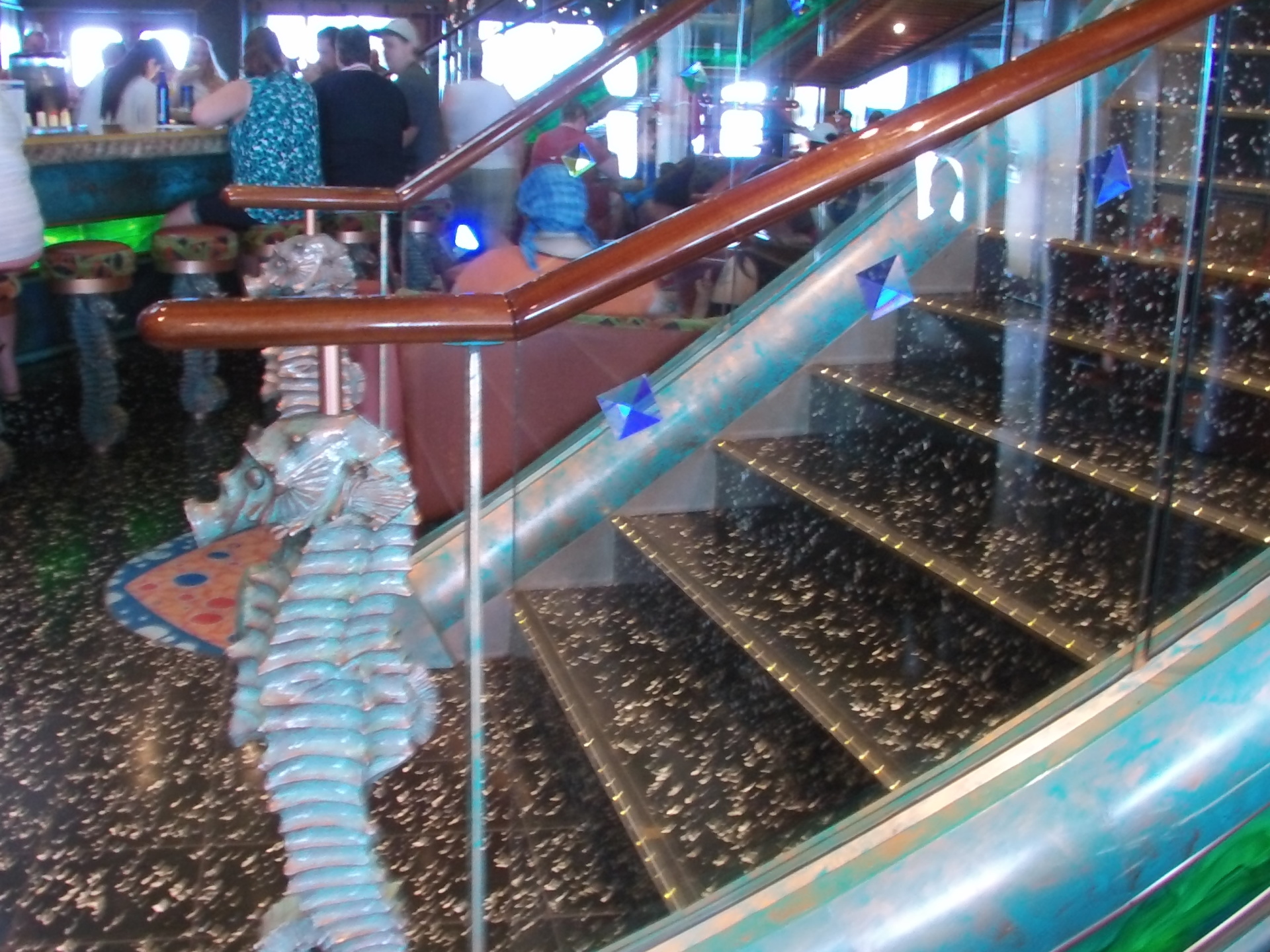 Carnival Victory stairway