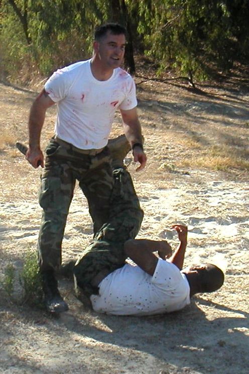 Apache Knife USMC Gunnery Sgt.Orlando Diaz,