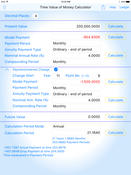 Tvm calculator