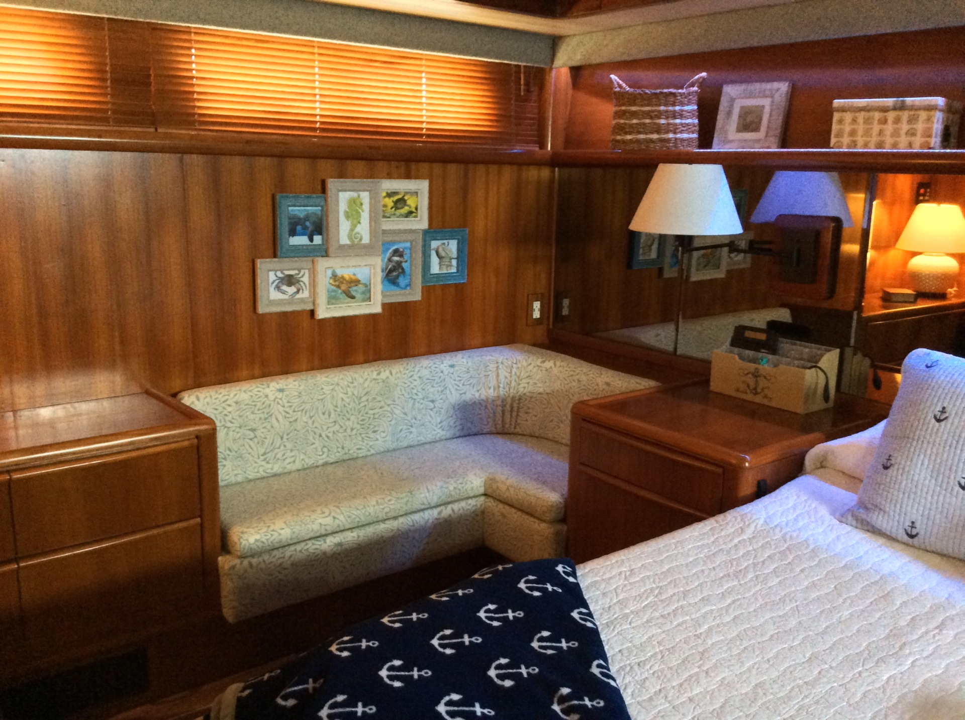 Master Bedroom on Boat