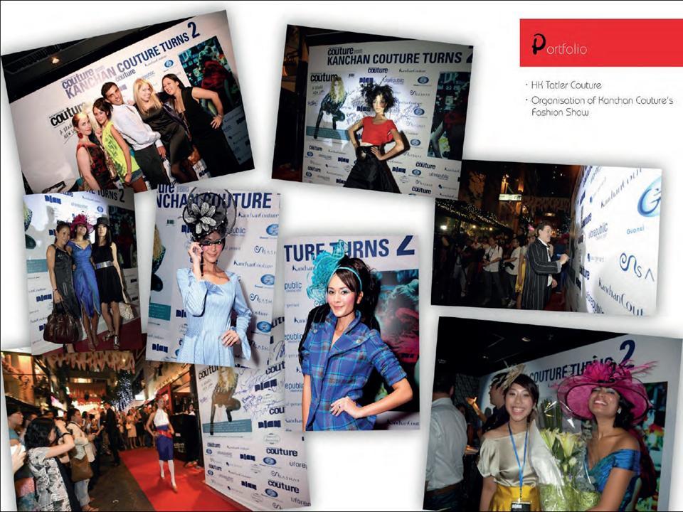 Tatler magazine and Kanchan Couture Fashion Show - Hong Kong