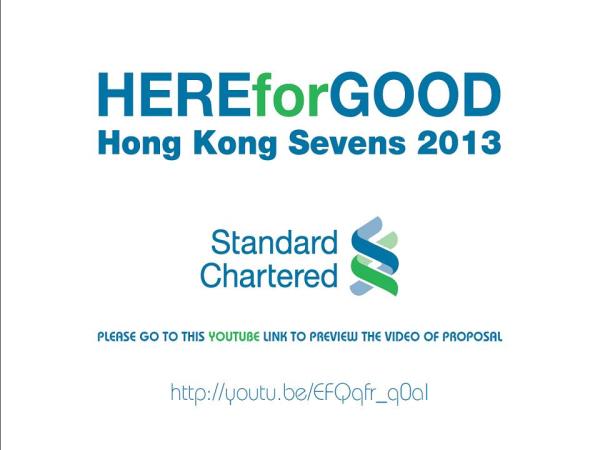 Motion graphics and video production for Standard Chartered HK Rugby Sevens