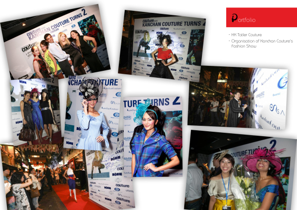 Event & sponsorship management for Kanchan Couture & Tatler Magazine - live fashion show in Hong Kong