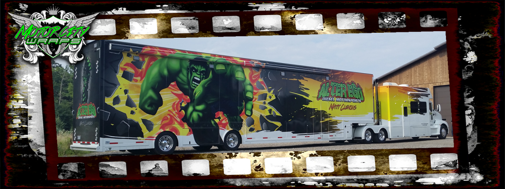 Motor City Wraps semi truck wrap