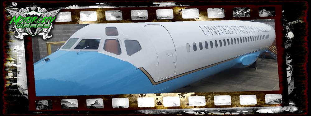Air Force One DC-9 wrap project