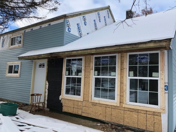 New siding and windows cont. 