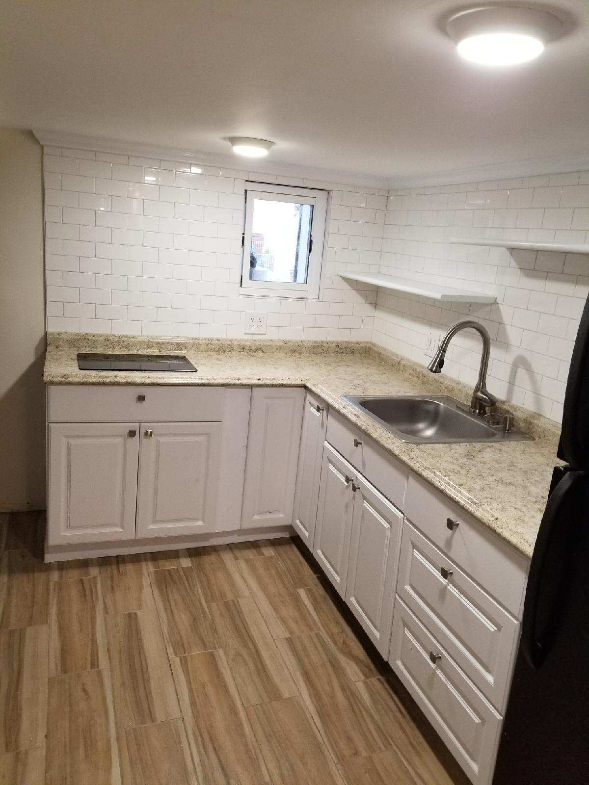 Simple Basement Kitchen