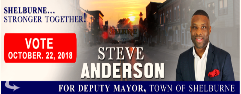 Politicians in nothern ontario, shelburne ontario, steve anderson