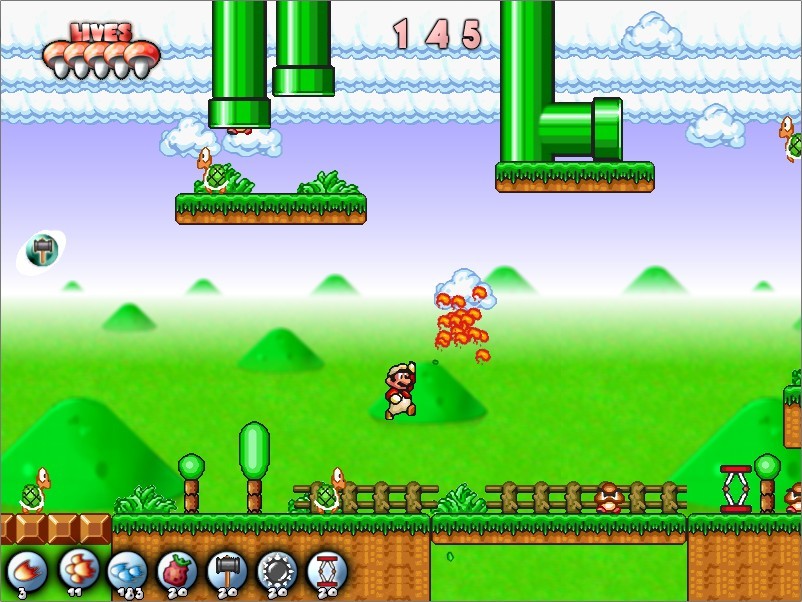 Game em Flash: Super Mario Bros. Crossover - Softonic