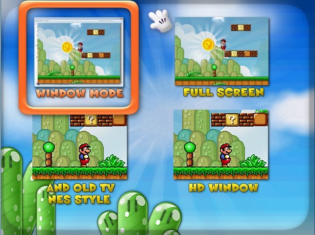 Malware no jogo gratuito Super Mario 3: Mario Forever