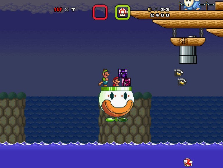 Fan game: Super Mario Bros. X (PC) 