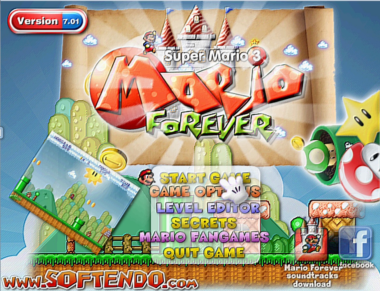 Download and Play Super Mario 3: Mario Forever on the PC for