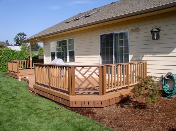 Composite Deck and Railing