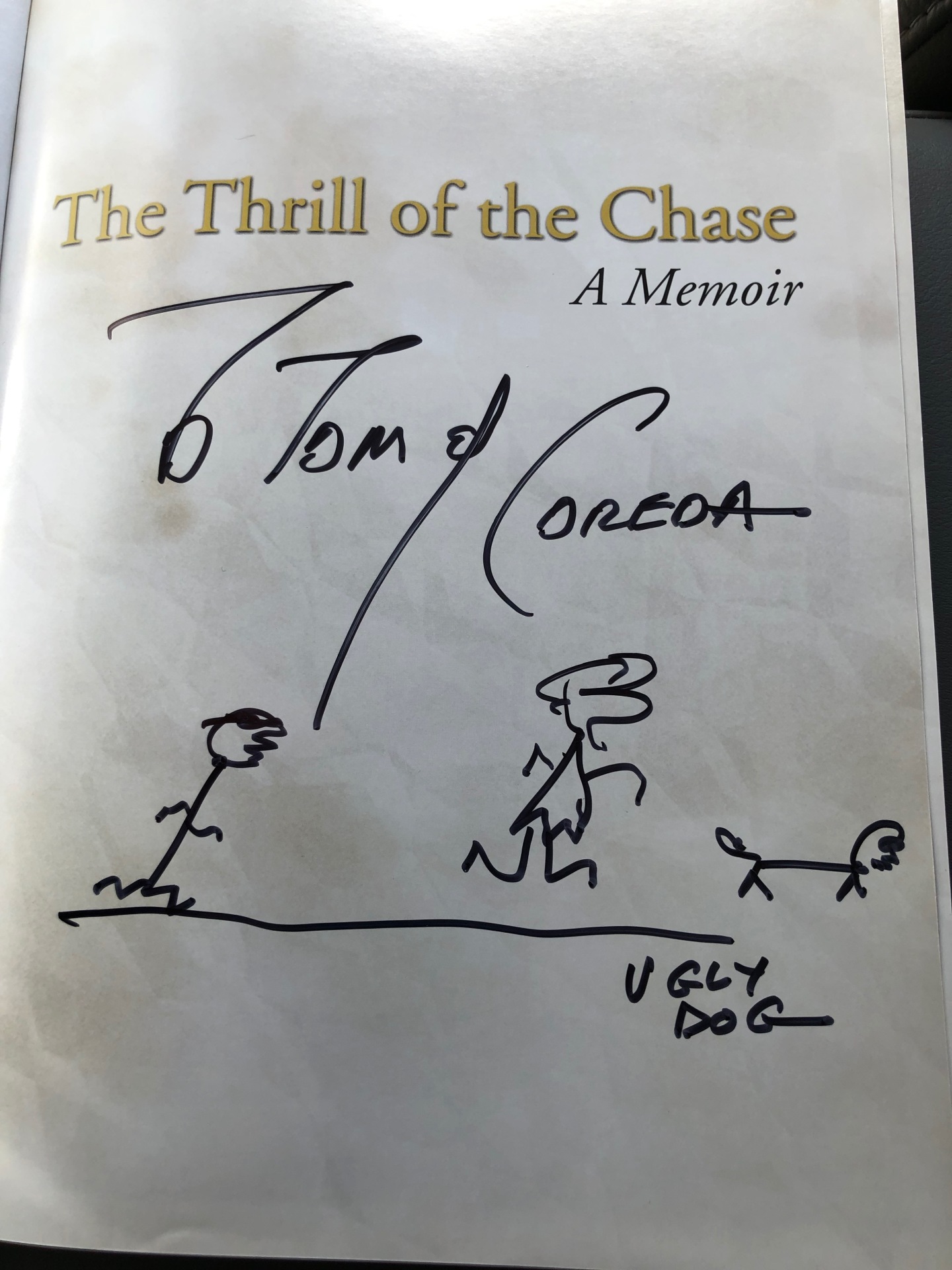 the thrill of the chase a memoir