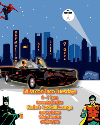 Batman gig poster