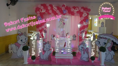 Gatinha Marie Tema de Festa Infantil.jpg :: BUFFET INFANTIL ZONA