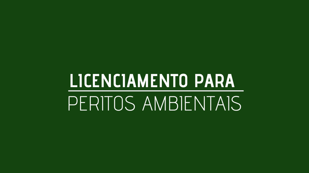 LICENCIAMENTO AMBIENTAL