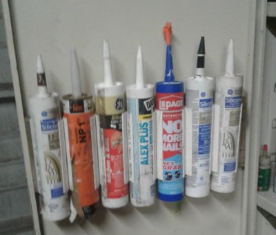 Conquering Caulking Tube Clutter!