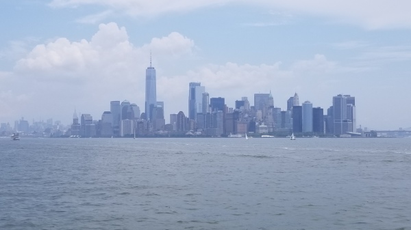 Manhattan and the new World Trade Tower