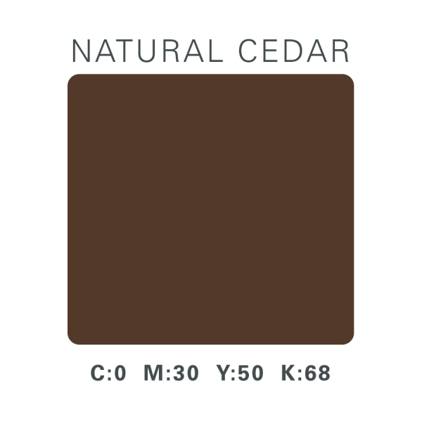 Stock Color - Natural Cedar