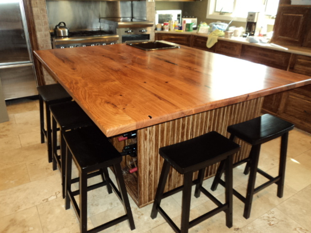 Custom Mesquite Island Top