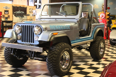 1985 Jeep CJ7 Renegade Blue