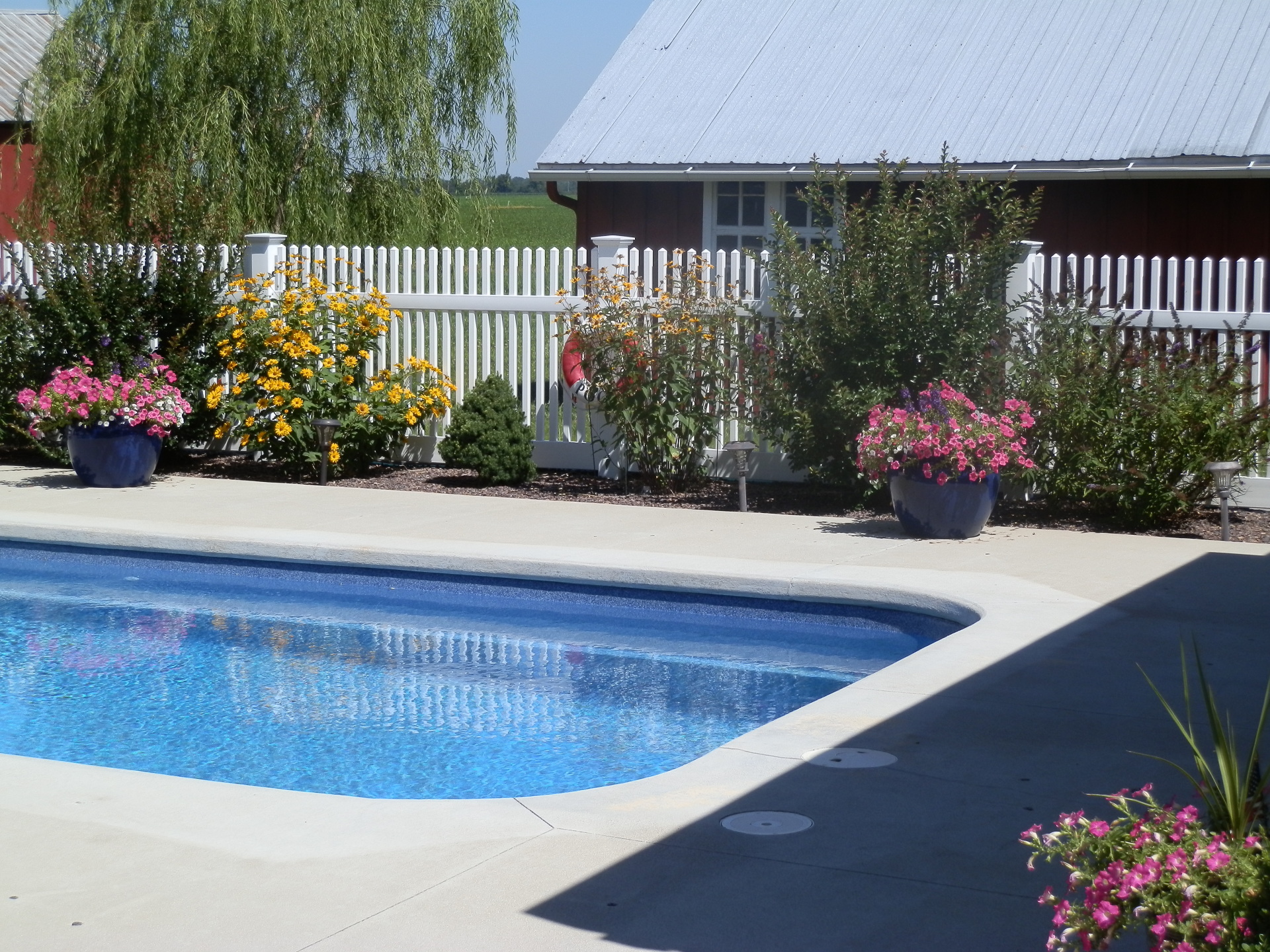 Beautiful Fence around Pool