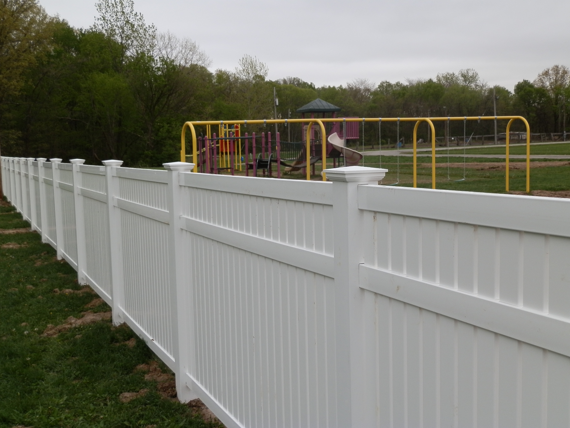 Fence at Willow Park in Watson, IL