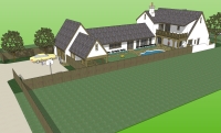 Country Cottage - Design, Rear 
