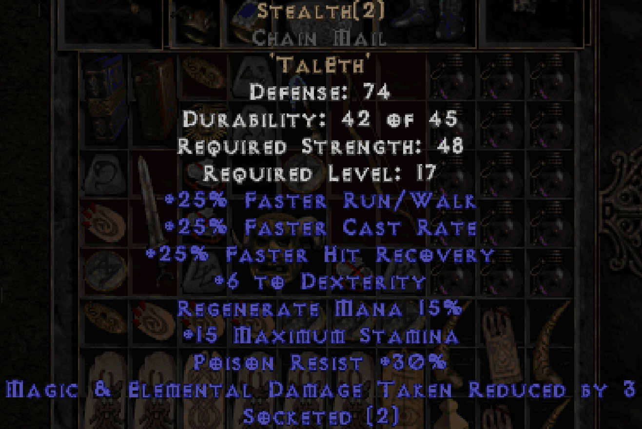 diablo 2 countess rune drops normal