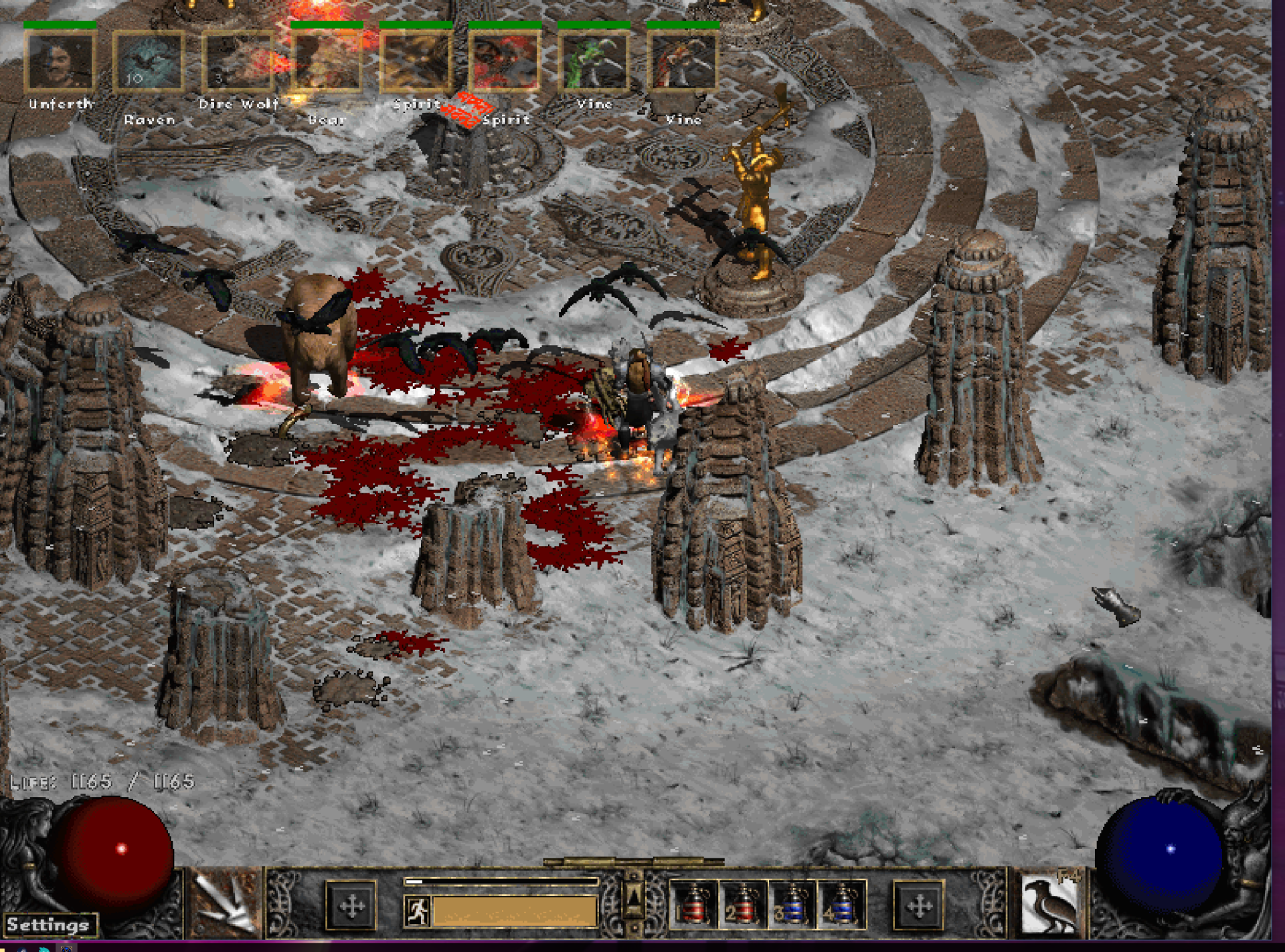 diablo 2 4 socket shield